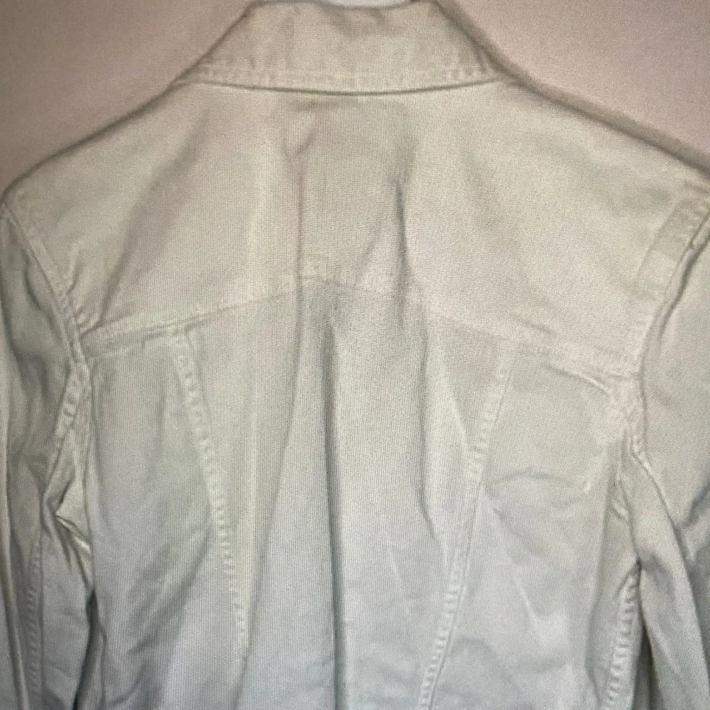 Lauren Ralph Lauren White Denim Jean Jacket med - Picture 5 of 6